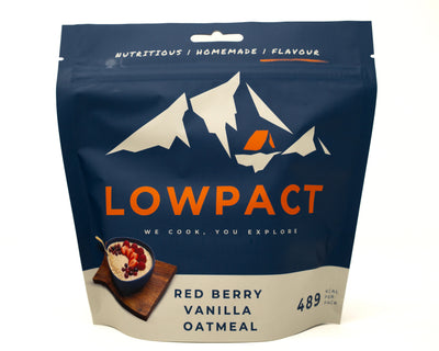 Red Berry Vanilla Oatmeal